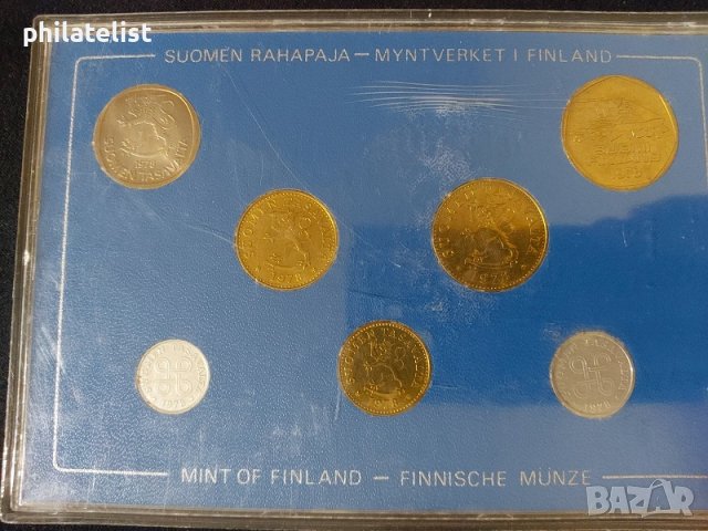 Финландия 1978 - Комплектен сет, снимка 2 - Нумизматика и бонистика - 37788095