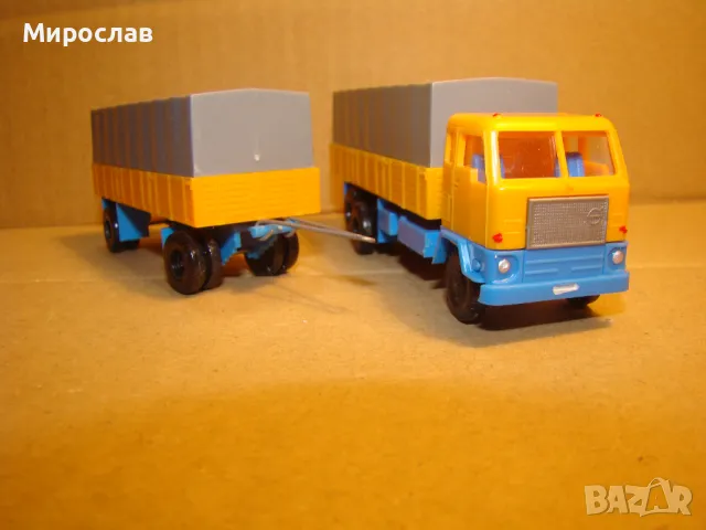  IGRA? H0 1/87 VOLVO F 89 КАМИОН TIR МОДЕЛ КОЛИЧКА ВЛЕКАЧ, снимка 4 - Колекции - 48603559