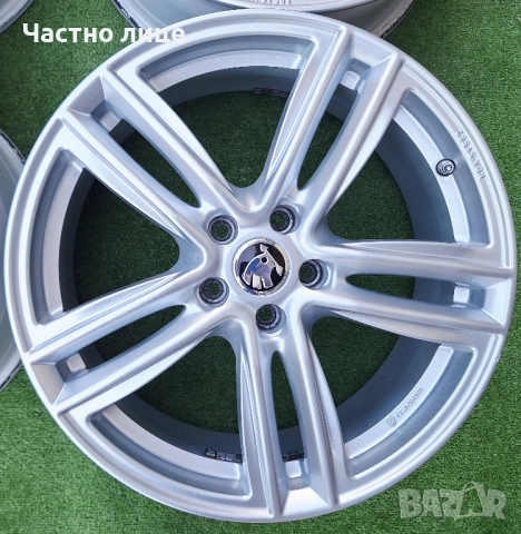 Продавам 4бр 19-ки джанти за Шкода Кодиак,Октавия, Карок, Супърб , снимка 5 - Гуми и джанти - 51649394