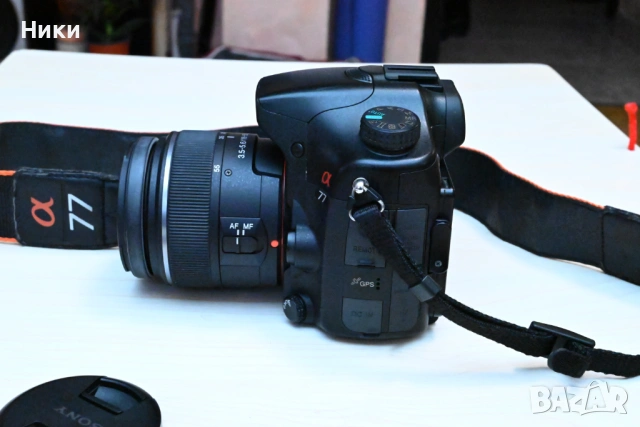 Продавам SONY A77 и обективи 18-55мм 55-200мм и 50, снимка 3 - Фотоапарати - 53508081