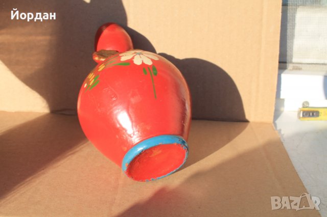 Стара българска керамична стомна, снимка 6 - Антикварни и старинни предмети - 39769633