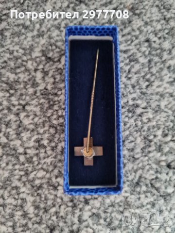 Значка с естествен рубин , снимка 3 - Колекции - 36900567