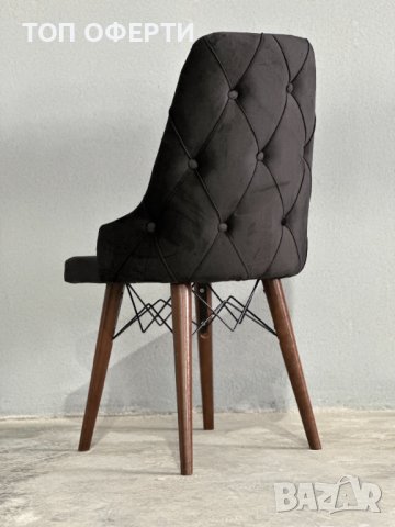 Трапезен стол  цвят - черен 