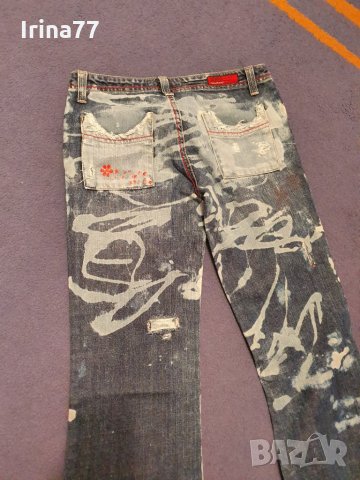 Дънки, интересен модел , снимка 2 - Дънки - 26761181