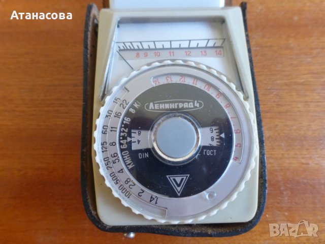 Фотографски светломер "Ленинград 4", снимка 5 - Чанти, стативи, аксесоари - 43808275