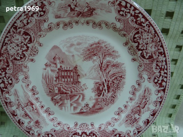 Порцеланови чинии на Royal Spinx от серията OLD ENGLAND, снимка 12 - Антикварни и старинни предмети - 39195702