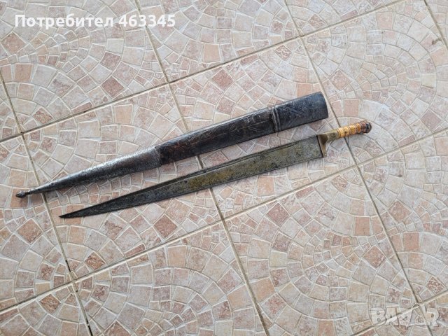 Нож, кибер, кама, кинжал, нож, каракулак, снимка 2 - Антикварни и старинни предмети - 44003437
