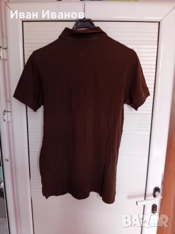 Оригинална фланелка с яка Tommy Hilfiger, снимка 2 - Тениски - 50560017