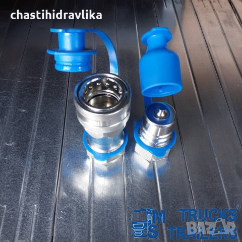 Бърза връзка с прахозащитни тапи 1’’ HYPACO, снимка 3 - Части - 33272297