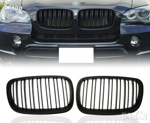 Двойни Бъбреци решетки за БМВ Х5 Е70 и Х6 Е71 BMW X5 E70 X6 E71, снимка 1 - Части - 32526245