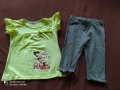 Лот блузка с Маша и мечока и късо клинче, снимка 1 - Детски комплекти - 28946561