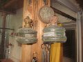 стари газени лампи 2 броя , снимка 6