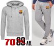 ПРОМО ЦЕНА! Спортен екип/комплект горнище и долнище БАРСЕЛОНА / BARCELONA - 2 цвята!, снимка 2