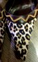 Дамски обувки с леопардов принт и връзки на глезена , снимка 3