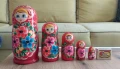 матрйошки комплект 5 броя за ценители , снимка 5
