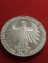 Сребърна монета 10 марки 1972г. Германия 0.625 Мюнхен XX Летни Олимпийски игри 41426, снимка 5