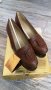 Стилни Дамски Обувки MISO от Естествена Кожа на Ток с Пискюли