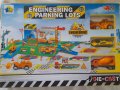 Строителен паркинг- писта със Строителни машини на 2 етажа, конструктор , снимка 1 - Коли, камиони, мотори, писти - 38703842