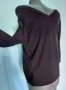 Много еластичен пуловер с открити рамене / унисайз , снимка 6