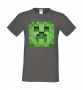 Мъжка тениска Creeper Face 3,майнкрафт,Minecraft,Игра,Забавление,подарък,Изненада,Рожден Ден., снимка 6