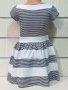 Нова детска моряшка рокличка с панделка, 12-18 месеца, снимка 4