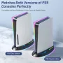 PS5 стойка с охлаждащ вентилатор и RGB led светлина от Welltop, снимка 7