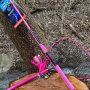ДЕТСКА ВЪДИЦА + МАКАРА KINETIC RAMASJANG CC PINK 1.65 или 2.10см, снимка 5