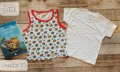Лот р. 80 Потник с Пес Патрул и нова тениска, снимка 1 - Бебешки блузки - 40453028