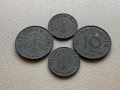 1 и 10 пфенига (райхспфенига) 1940, 1942, 1943 Германия - Трети Райх, снимка 1