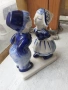 Порцеланова фигура Delffs Blue Hand Painted порцелан, снимка 4