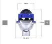 Bi-LED лупи за вграждане във фарове 3 инча,130W 8000, 2бр, снимка 3