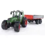 BRUDER ТРАКТОР FENDT 209 S СЪС САМОСВАЛНО РЕМАРКЕ 02104, снимка 2