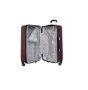 Комплект Mercado Trade, 4бр. луксозни куфари, 2052-4, ABS, Вишна, снимка 5