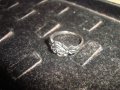 ПРЪСТЕН - РОЗА ПОСРЕБРЕН или СРЕБЪРЕН ВИНТИДЖ АРТ МОДЕЛ 22222, снимка 6