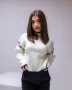 Бял дамски пуловер , снимка 4