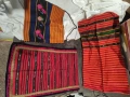 Автентични тъкани предмети от народна носия – престилки и торба , снимка 1