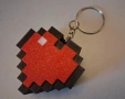 Пикселно сърце – Уникален ключодържател ❤️, снимка 1