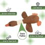 Нова Писклива мека плюшена играчка за малки до средни кучета, снимка 2