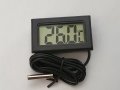 LCD Термометър за вграждане -50 до +110 °C, снимка 2