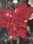 Коледна звезда декорация за елха Classic Christmas, снимка 1 - Декорация за дома - 42976453