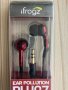 iFrogz EarPollution Plugz кабелни слушалки 3,5 мм - червени (EPD33-RED), снимка 6