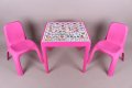 Сет детска маса с 2 столчета, снимка 4