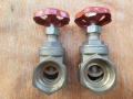 Спирателен кран 1 цол 2 бр, снимка 2