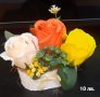 Букет от сапунени рози , снимка 15