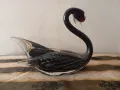 Статуетка мурано-лебед, снимка 1