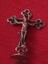 СТАРО НАСТОЛНО СРЕБЪРНО РАЗПЯТИЕ СРЕБРО 800 СРЕБЪРЕН КРЪСТ СТАТУЕТКА МАЙСТОРСКА РЯДКАИЗРАБОТКА 25111, снимка 17
