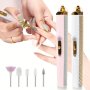 Акумулаторна машинка за маникюр и педикюр с аксесоари BZ-X5 Salon Nails, снимка 5