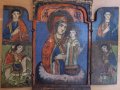 Стара Българска  Домашна Икона Триптих, снимка 10
