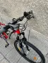 Алуминиев велосипед 26 цола 24 скорости преден амортисьор аиро капли палцови команди много запазено , снимка 6