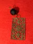 СТАРО ФИЛИГРАННО ИЗРАБОТЕНО ПОЗЛАТЕНО АРТ УКРАШЕНИЕ ВИСУЛКА с ФАСЕТИРАН КРИСТАЛ 14364, снимка 7